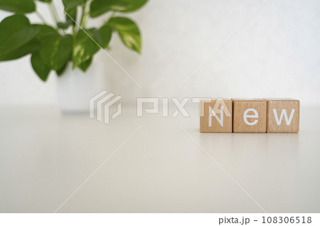 積み木で作ったアルファベット文字NEW 積み木で作ったアルファベット文字NEW 108306518