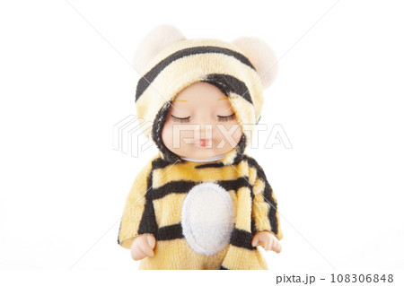 image of doll white background  108306848