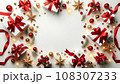 赤いリボンのプレゼントのイメージ 108307233