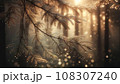 キラキラした森の中 108307240