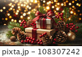 キラキラしたクリスマスプレゼント 108307242