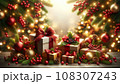 キラキラしたクリスマスプレゼント 108307243