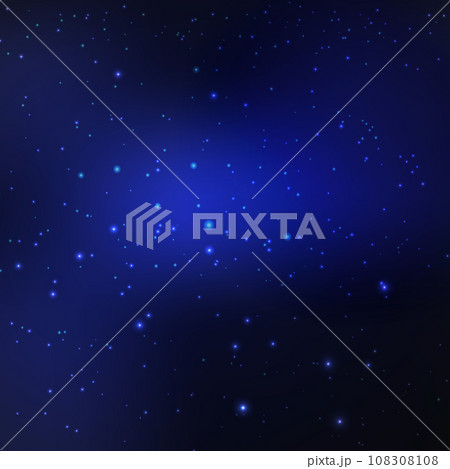 Night starry sky, blue space. Abstract background with stars, cosmos. 108308108
