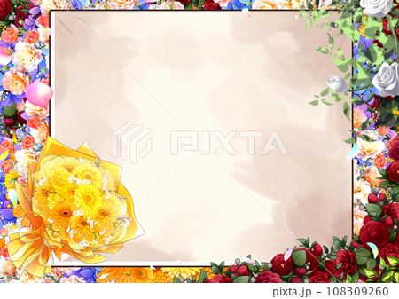 可愛いデザインのメッセージボード 可愛いデザインのメッセージボード 108309260