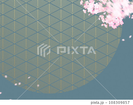 桜の落ち着いた和風背景 桜の落ち着いた和風背景 108309857