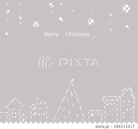 聖誕城市景觀的向量圖 108311017