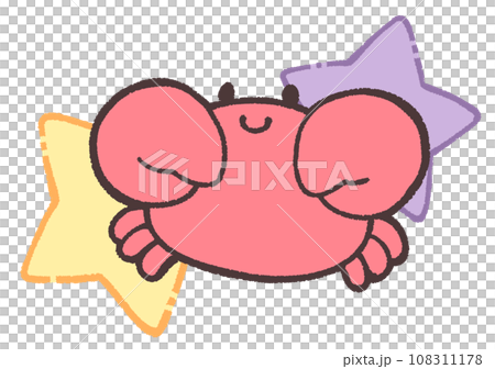 かに座のイラスト素材 [108311178] - PIXTA