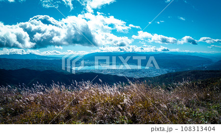 高ボッチ高原から見た景色 108313404