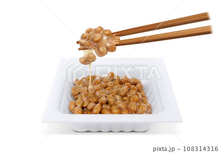 納豆 イラスト リアル 箸 セット 納豆 イラスト リアル 箸 セット 108314316