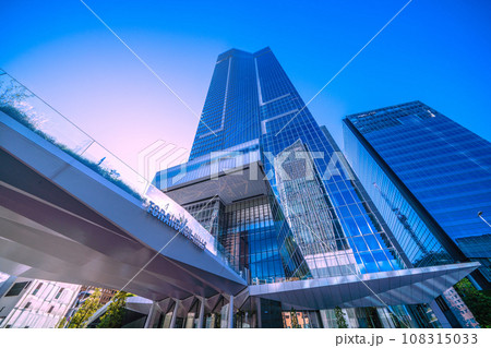 日本の東京都市景観 本日開業の虎ノ門ヒルズステーションタワー(虎ノ門ヒルズ駅)などを望む=10月6日 日本の東京都市景観 本日開業の虎ノ門ヒルズステーションタワー(虎ノ門ヒルズ駅)などを望む=10月6日 108315033