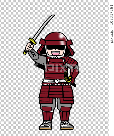 武者(勝どき2・前・赤 武者(勝どき2・前・赤 108317261