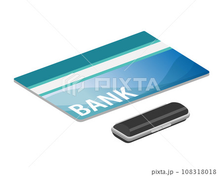 預金通帳と印鑑 預金通帳と印鑑 108318018