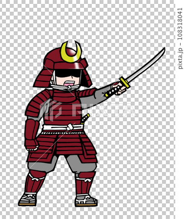 部将（かかれ・左・赤 108318041