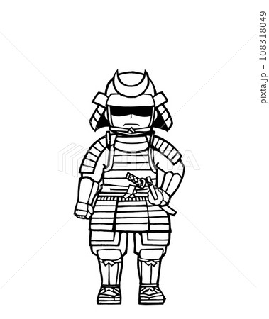 部将（立・前・モノクロ 108318049