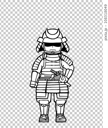 部将（立・前・モノクロ 108318049