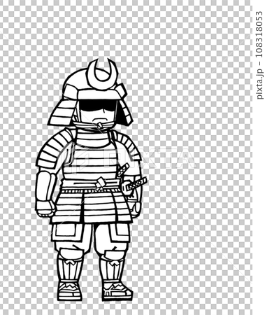 部将（立・左・モノクロ 108318053