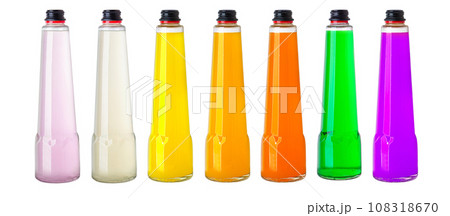bottle with tasty drink 108318670