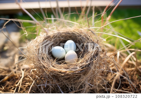 a repaired birds nest 108320722