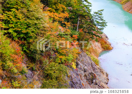 紅葉の龍神湖2 紅葉の龍神湖2 108325858