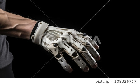 Robotic human hand. Prosthesis Robotic human hand. Prosthesis 108326757
