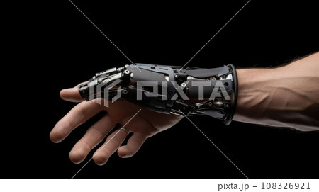 Robotic human hand. Prosthesis Robotic human hand. Prosthesis 108326921