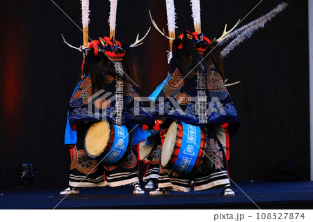 岩手県民俗芸能公演 鹿踊り 岩手県民俗芸能公演 鹿踊り 108327874