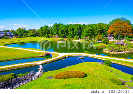 日本三名園 後楽園の景観 108329153