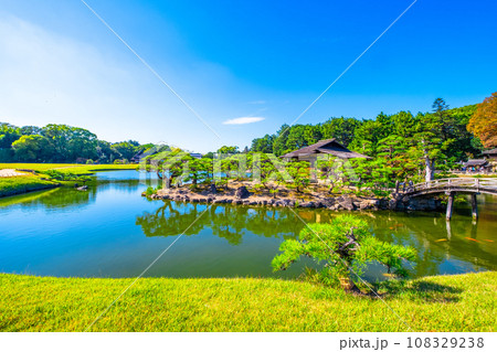 日本三名園 後楽園の景観 108329238