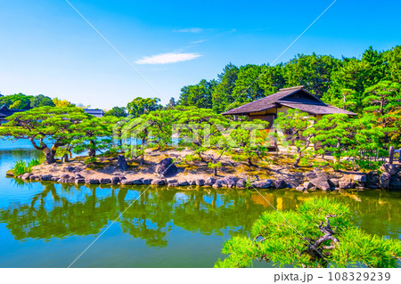 日本三名園 後楽園の景観 108329239