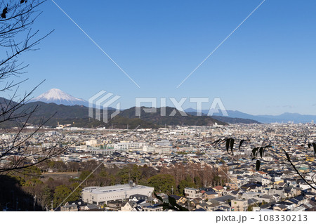 静岡市賎機山から見た富士山 静岡市賎機山から見た富士山 108330213