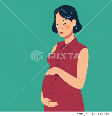 Japan Pregnant Women With Beaming Smiles, Radiating A Sense Of Happiness And Contentment. Beauty Of Pregnancy, Maternal Health, Prenatal Care Concept. Cartoon People Vector Illustration Japan Pregnant Women With Beaming Smiles, Radiating A Sense Of Happiness And Contentment. Beauty Of Pregnancy, Maternal Health, Prenatal Care Concept. Cartoon People Vector Illustration 108330216