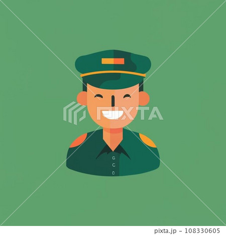 Mysterious Man in Uniform 108330605