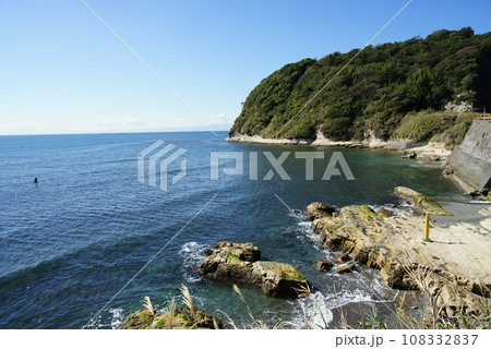 逗子絶景スポットからの相模湾 逗子絶景スポットからの相模湾 108332837