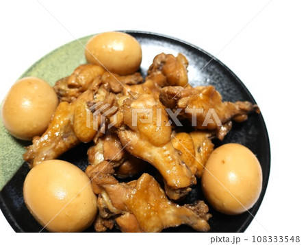 鶏手羽元と卵のおいしい煮込み 108333548
