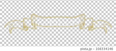 Cute antique ribbon frame Cute antique ribbon frame 108334146