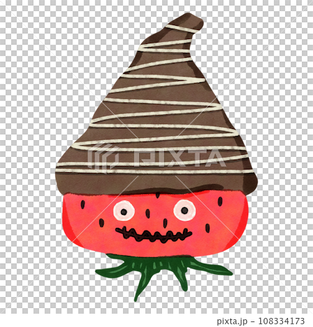 Chocolate cover strawberry  108334173