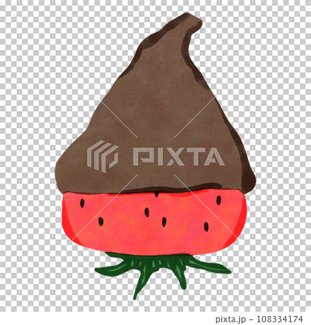 Chocolate cover strawberry Chocolate cover strawberry 108334174