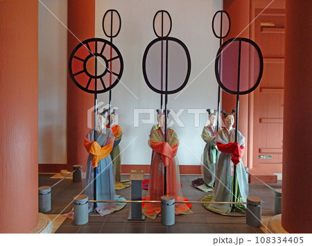 大阪歴史博物館 古代フロア 宮廷儀礼 大阪歴史博物館 古代フロア 宮廷儀礼 108334405