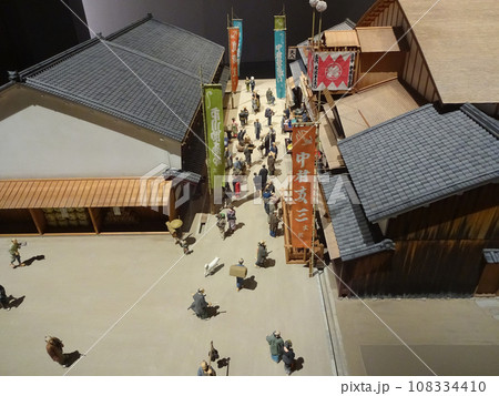 大阪歴史博物館 中世近世フロア ジオラマ 大阪歴史博物館 中世近世フロア ジオラマ 108334410