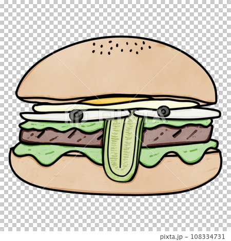 Hamburger (Halloween version) 108334731