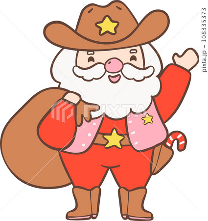Cowboy Christmas Santa Cowboy Christmas Santa 108335373