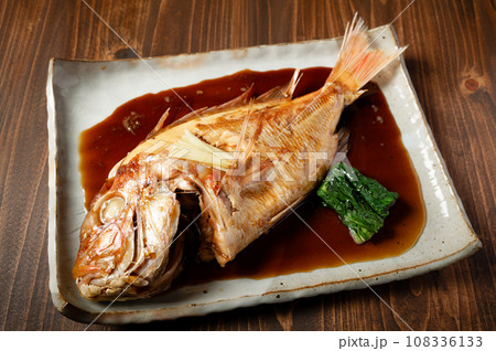 連子鯛の煮付け 108336133