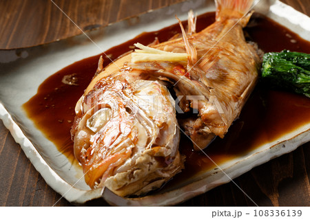 連子鯛の煮付け 108336139