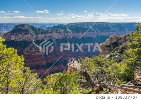 グランドキャニオンノースリム【グランドキャニオンロッジ周辺からの絶景】  グランドキャニオンノースリム【グランドキャニオンロッジ周辺からの絶景】  108337707