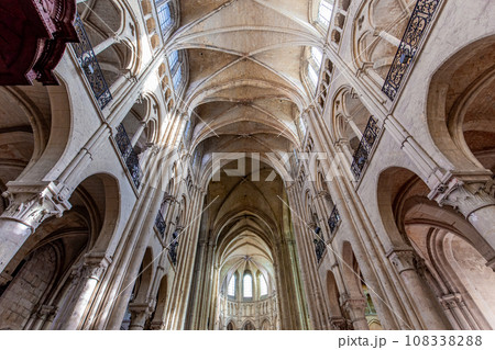 Cathedral of Our Lady, Noyon, France, interiors 108338288