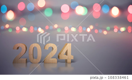 Happy New Year 2024 Happy New Year 2024 108338461