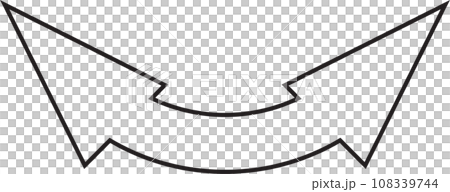 Arrow_with outline, unfilled Arrow_with outline, unfilled 108339744