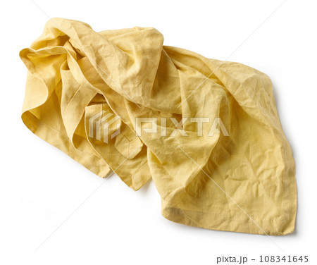 crumpled cotton napkin 108341645