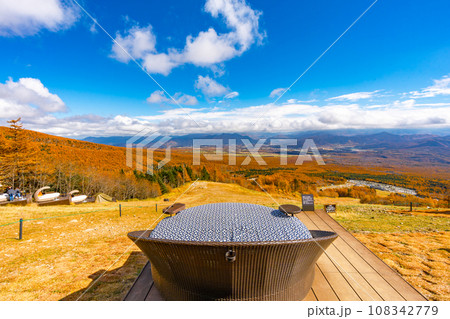 秋の清里テラス 山梨県 秋の清里テラス 山梨県 108342779