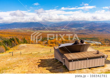 秋の清里テラス 山梨県 秋の清里テラス 山梨県 108342781